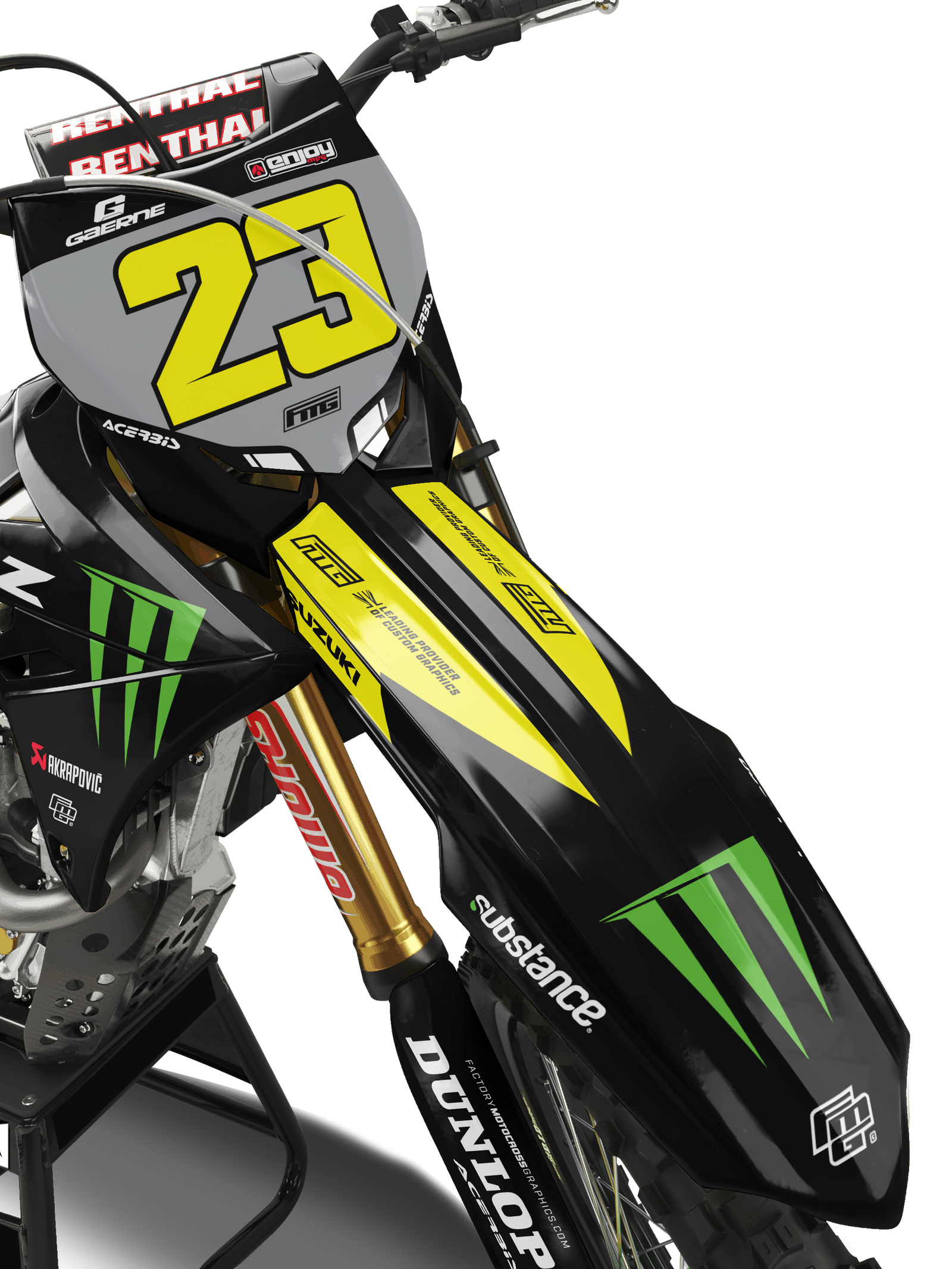 SUZUKI FACTORY EDITION GRAPHICS KIT