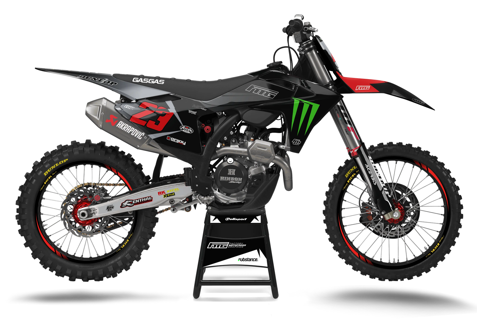 Gas Gas Factory EDITION GRAPHICS KIT