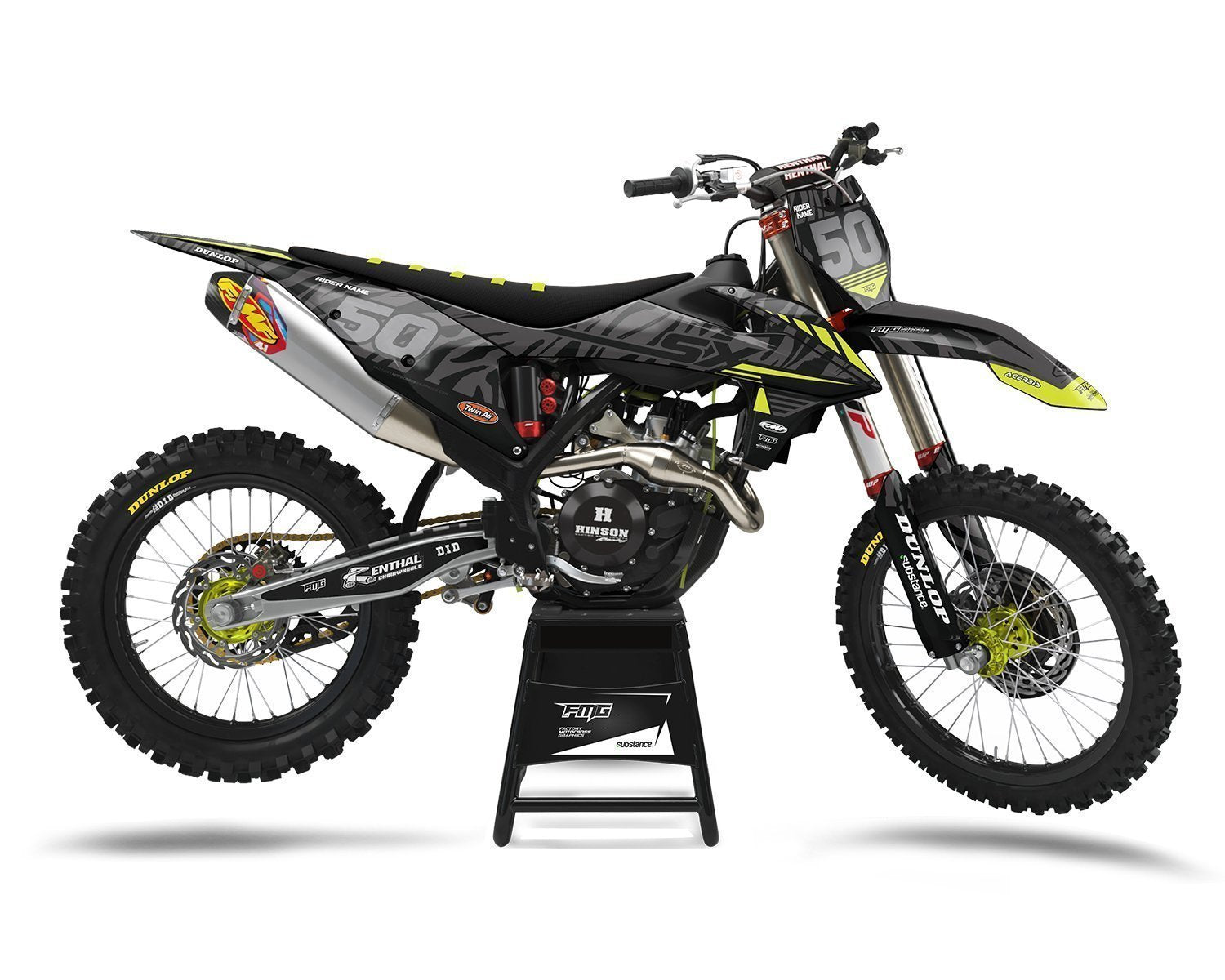 Fits KTM Camo MX Decals