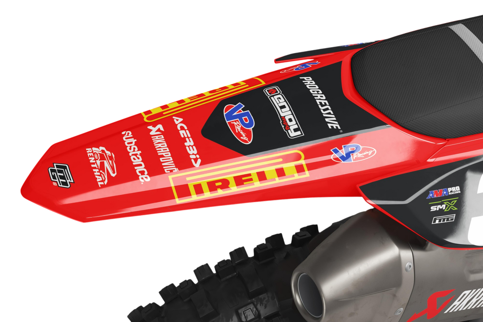 PROGRESSIVE HONDA PIRELLI EDITION GRAPHICS KIT