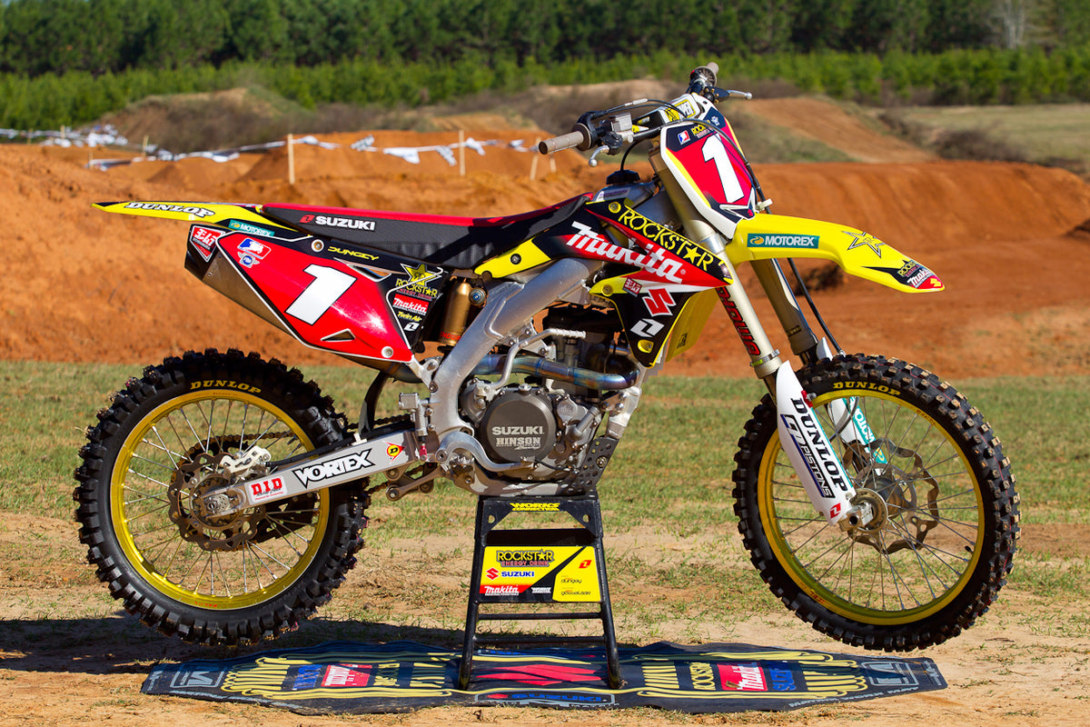 Ryan Dungey Makita Suzuki Graphics Kit