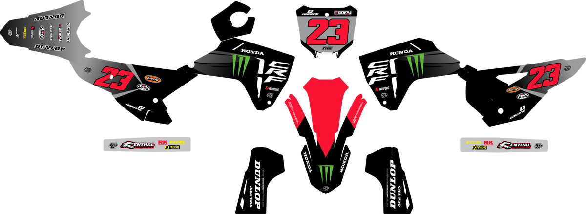 Honda Factory EDITION  GRAPHICS KIT