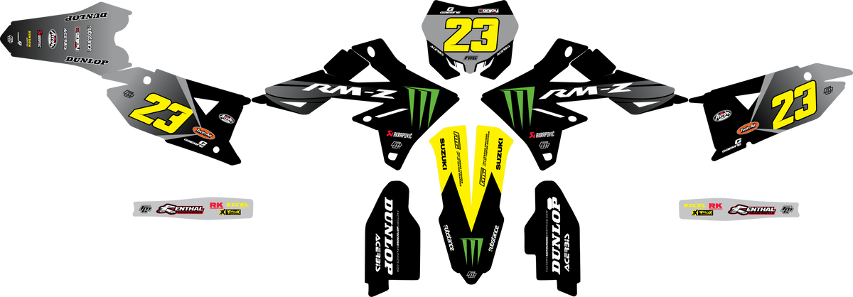 SUZUKI FACTORY EDITION GRAPHICS KIT