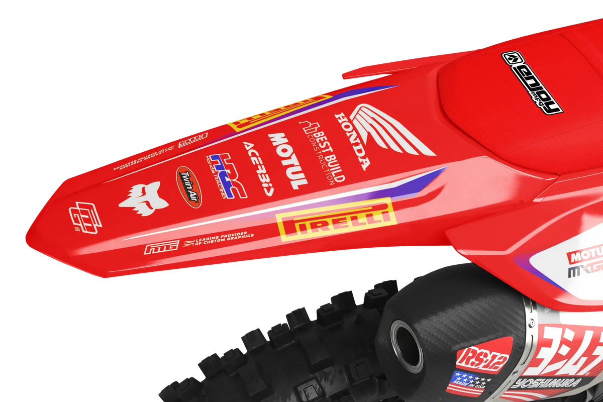 Honda CRF/CR Geico Graphics Kit