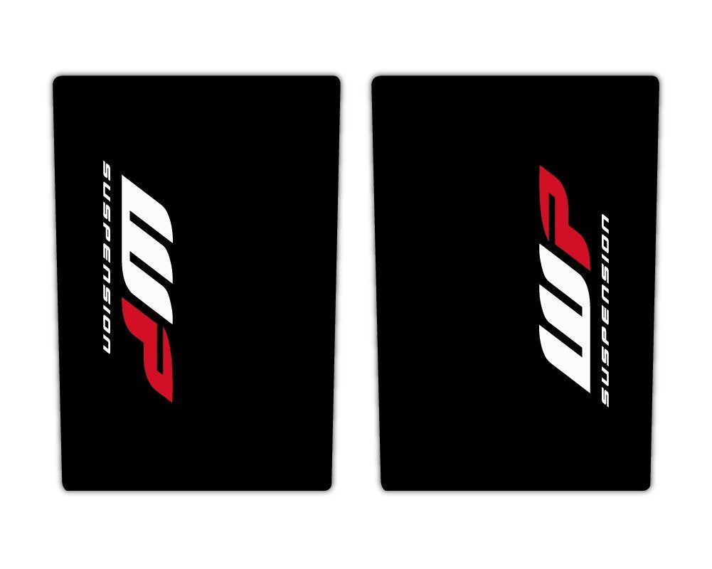 Black Upper Fork Decals