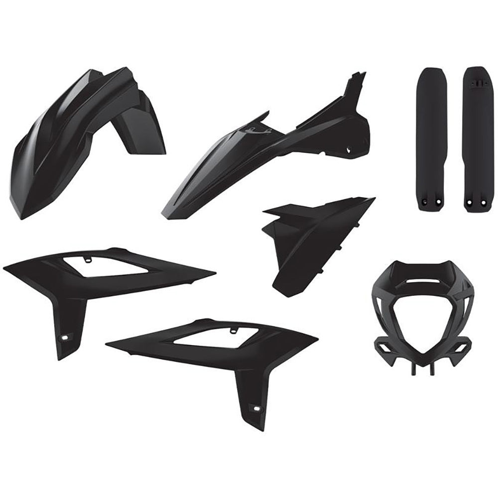 Black (Beta-125-450RR 2T+4T 20-22) Plastic