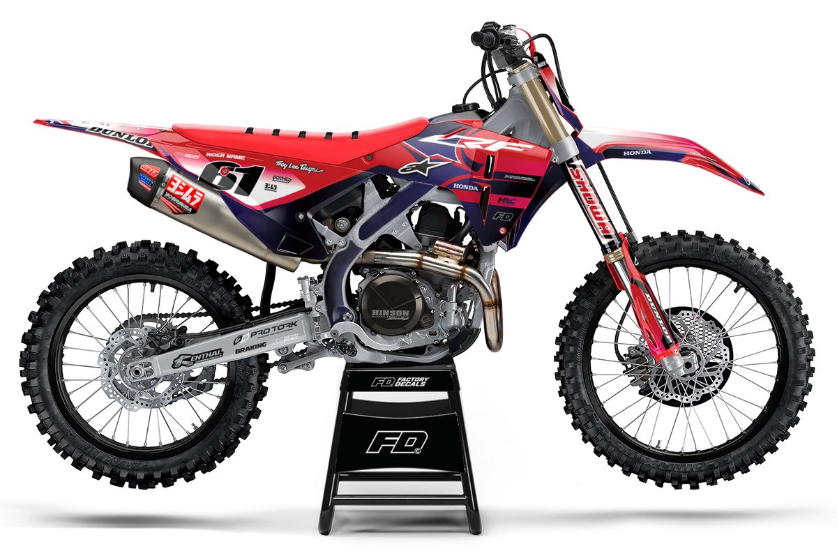 Honda Redline Factory Graphics Kit