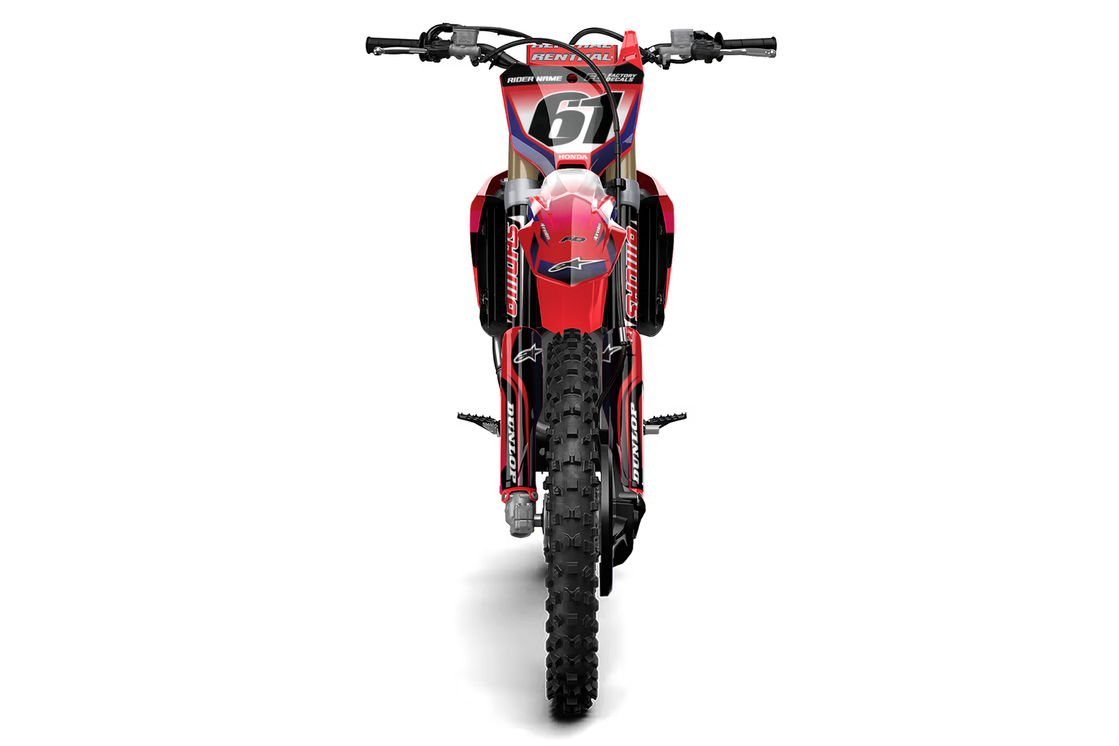 Honda Redline Factory Graphics Kit