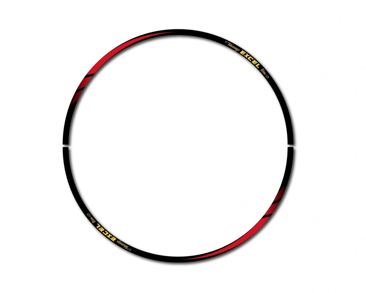 CRF Red Rim Stickers