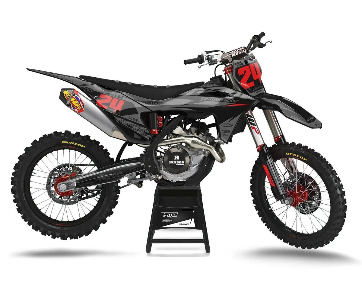 Gas Gas Grey Syndicate Graphics Kit