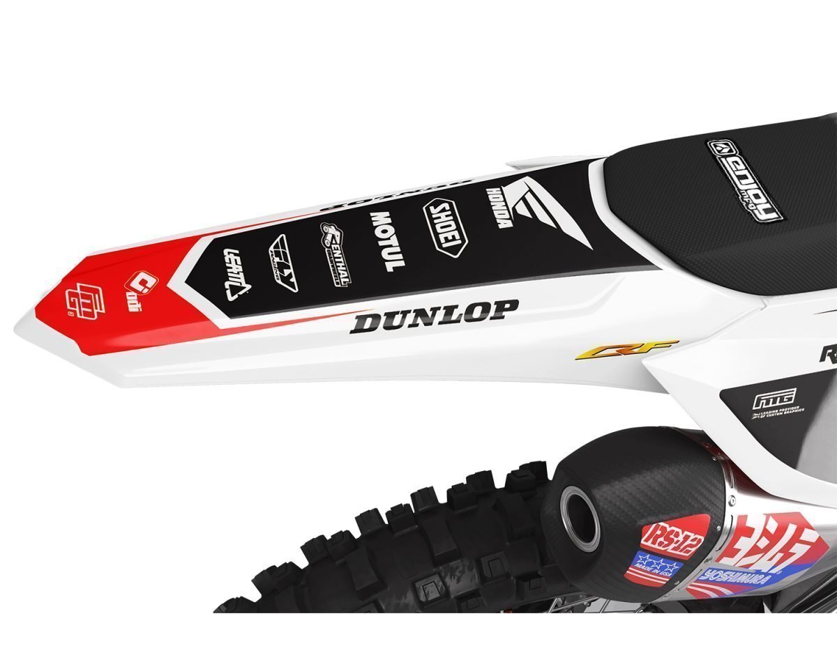 Honda CRF/CR White Sprint Graphics Kit