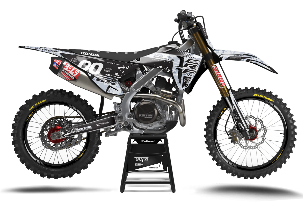 Honda CRF / CR Digital Camouflage Graphics Kit