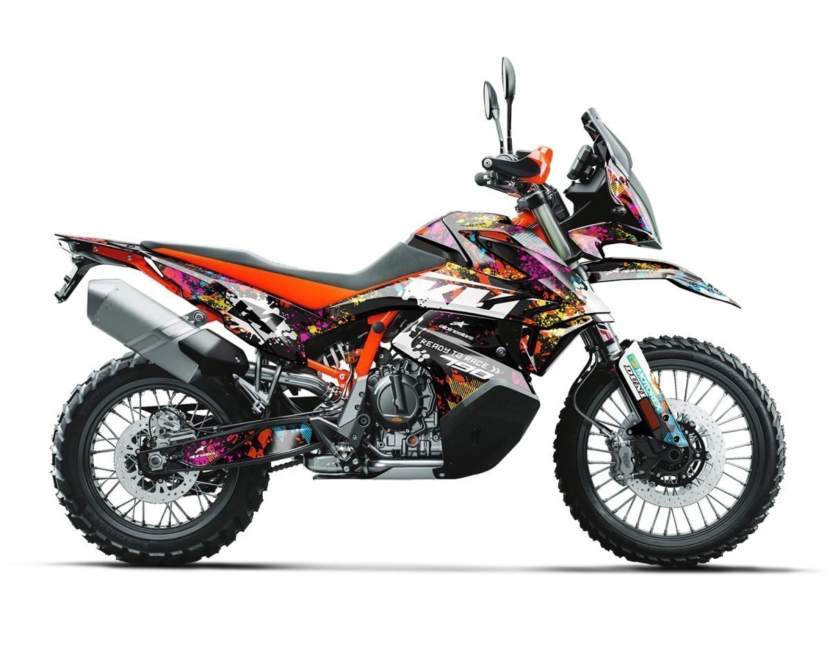 Fits KTM  Paint Adventure Graphics Kit