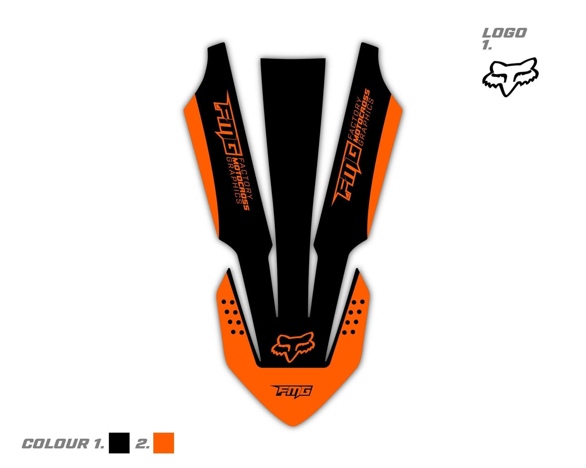 Fits KTM Custom Front Fender Graphics
