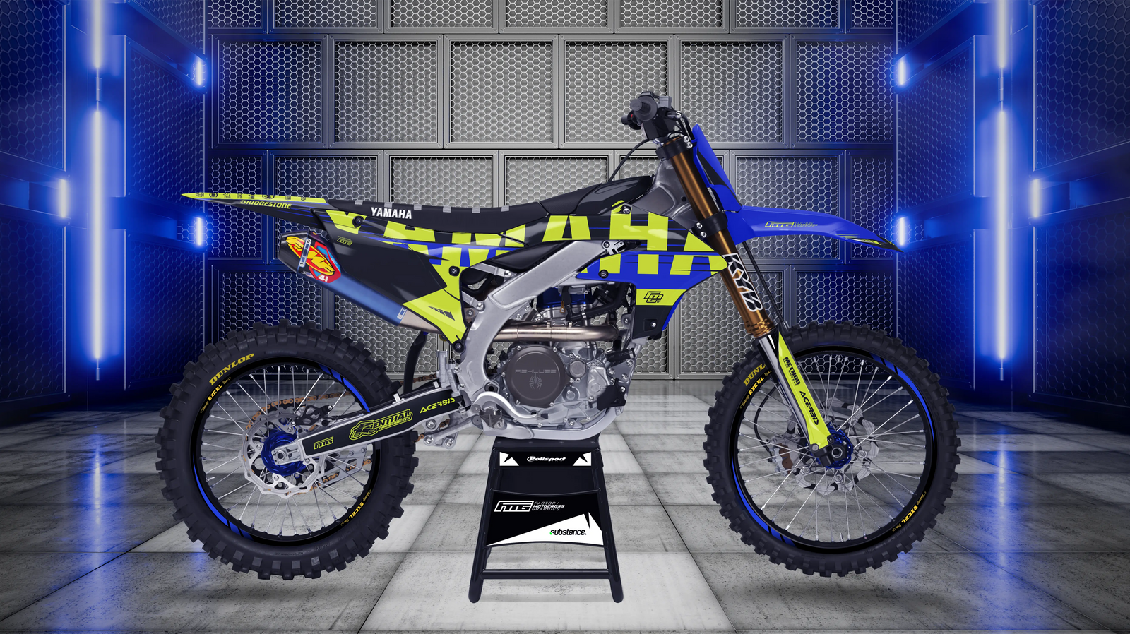 Yamaha Fluorescent Graphics Kit