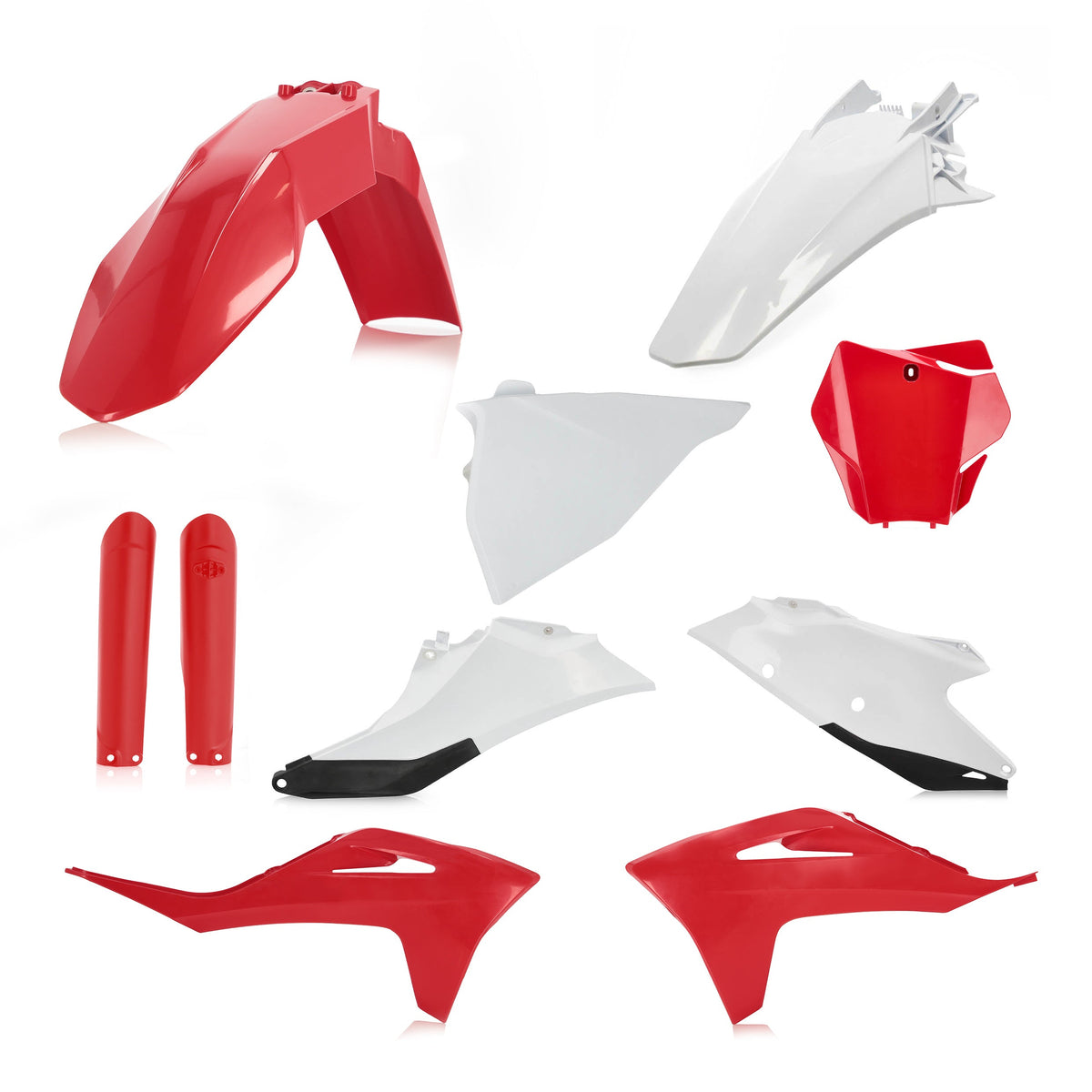 GAS GAS Red and White For All Models and Years Plastic