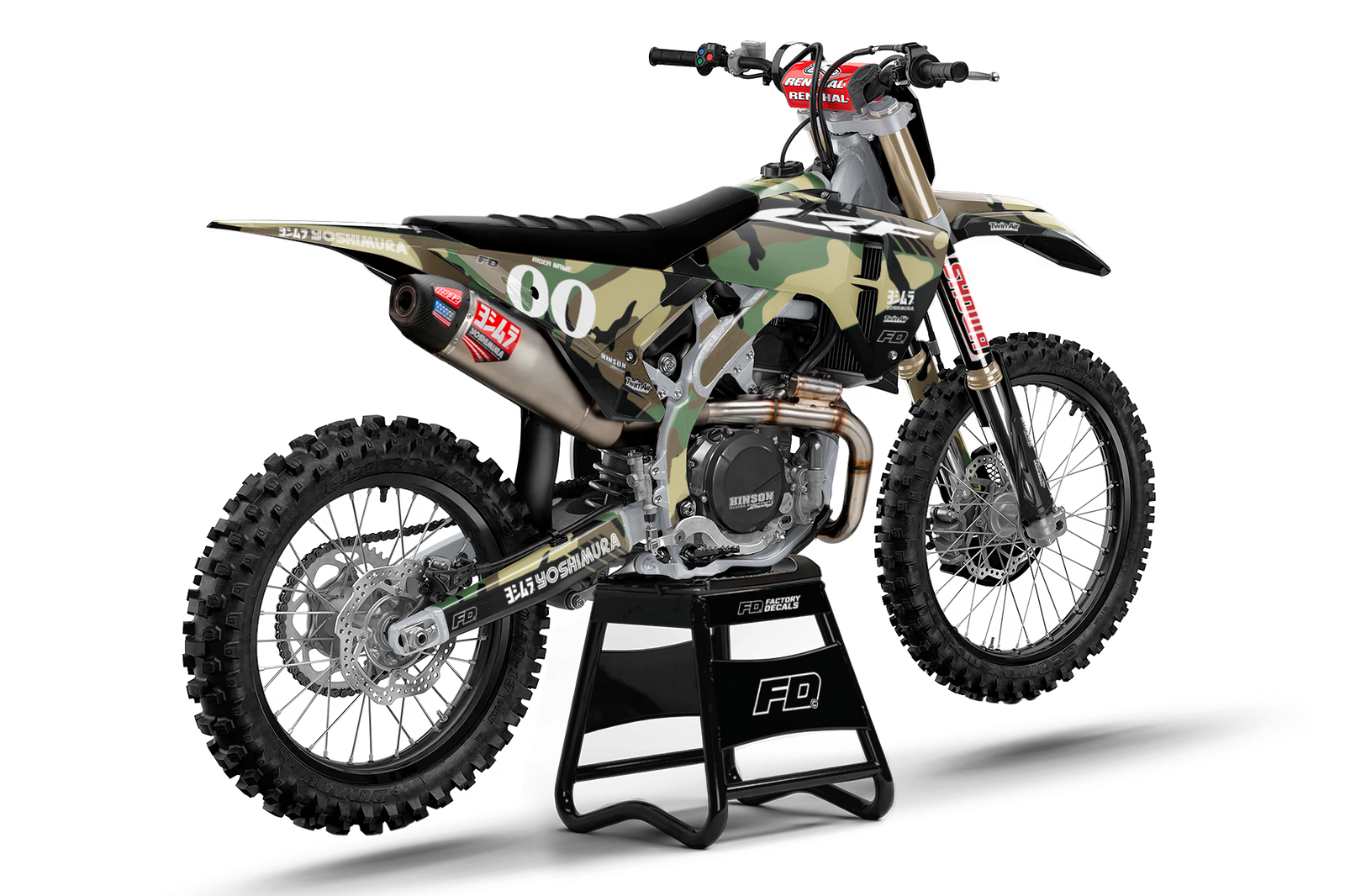 Honda CAMO Military Factory Graphics Kit