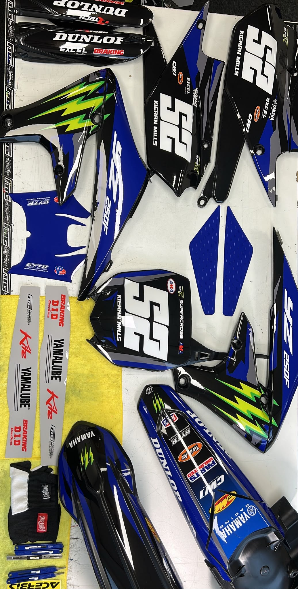 Yamaha HD edition pre-fitted graphics