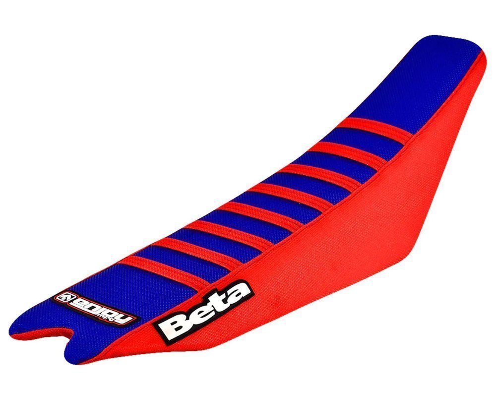Enjoy Beta Blue Red Ribbed Red Seat Cover