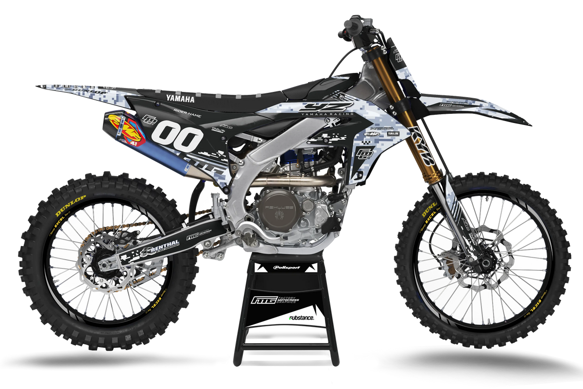 YAMAHA DIGITAL CAMOUFLAGE MG 00 GRAPHICS KIT.