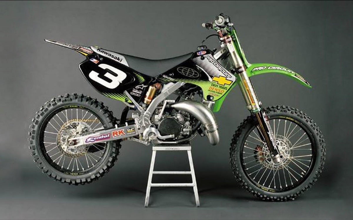 Mike Brown 2003 Kawasaki Chevy Graphics Kit