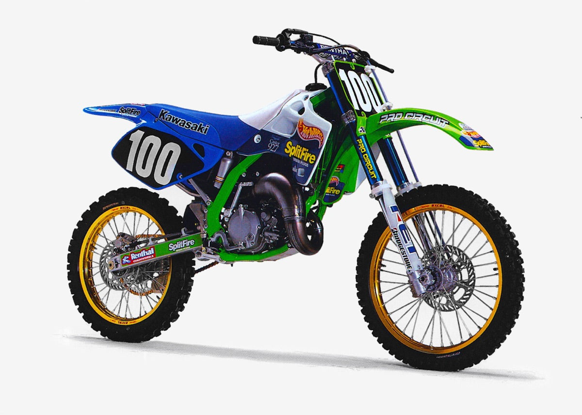 1993 Kawasaki Hot Wheels Retro Graphics Kit