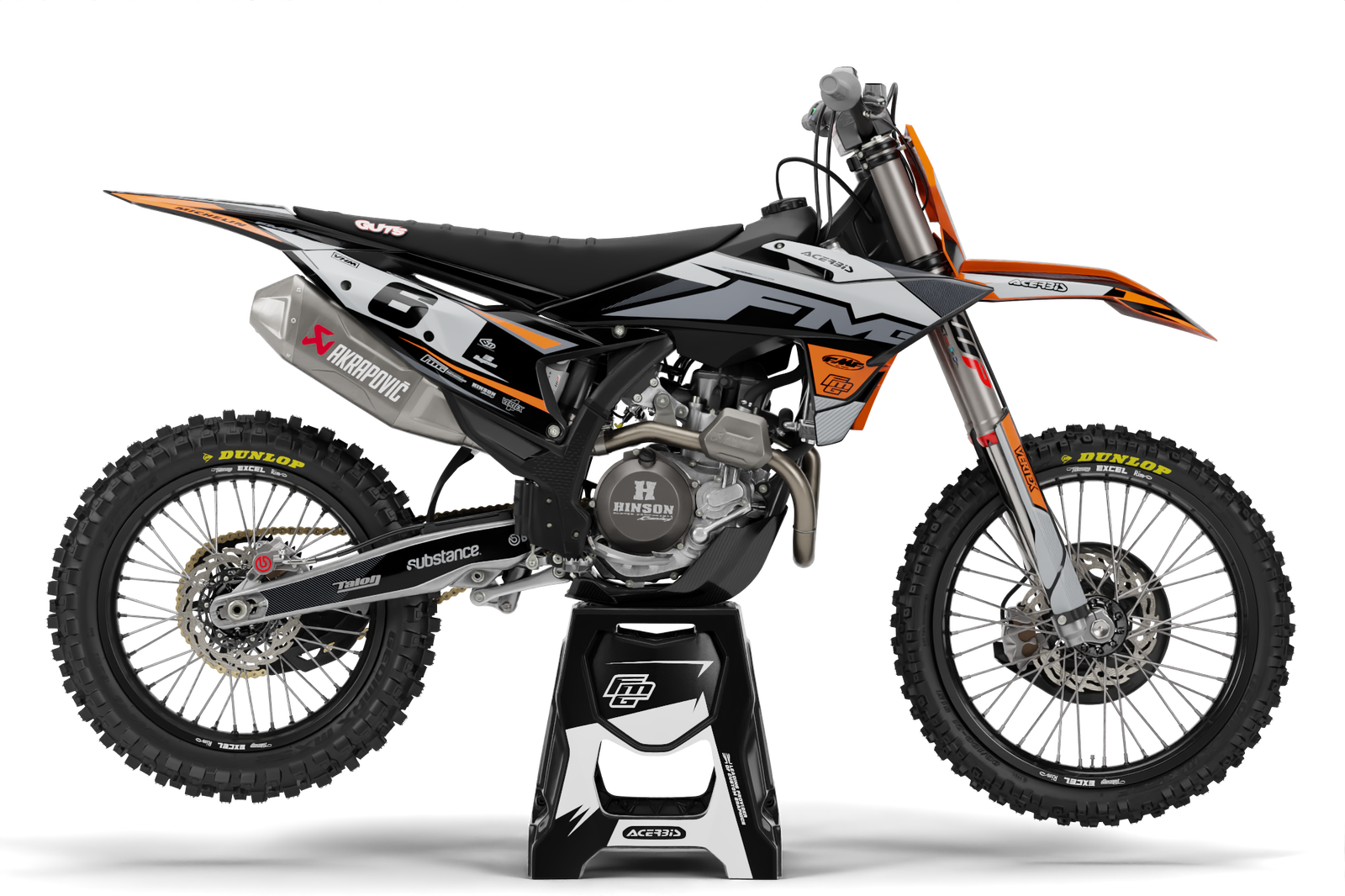 Fits KTM SX / SXF Enduro Ventura Graphics Kit